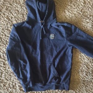 Supreme Navy Blue Hoodie
